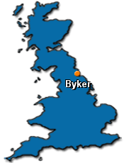 International movers Byker, shipping costs